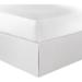 Nautica Solid Bedskirt 100% Cotton Fitted 15" Bed Skirt Cotton in White | 60 W x 80 D in | Wayfair 217243