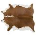 Brown/White 66 x 0.25 in Area Rug - Pergamino Animal Print Handmade Cowhide Rug Cowhide | 66 W x 0.25 D in | Wayfair PCHBHERFRD-L