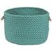 Brayden Studio® Anthea Storage Basket in Green/Blue | 12 H x 15 W in | Wayfair BRYS1118 30304474