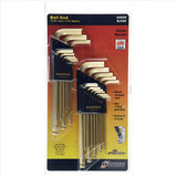 22PC Color Guard SAE/MET L Wrench Display