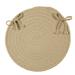 Alcott Hill® Fraley Outdoor Chair Pad Cushion, Linen in Brown | 0.5 H x 15 W x 15 D in | Wayfair ALCT5855 30302454