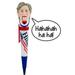 Hillary Clinton Laughing Novelty Pen