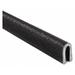 TRIM-LOK 2200SB7X1/8-25 Edge Trim, PVC, Aluminum, 25 ft Length, 0.345 in