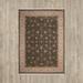 Brown/White 130 x 94 x 0.25 in Area Rug - Astoria Grand Catarina Oriental Brown/Beige Area Rug Polypropylene | 130 H x 94 W x 0.25 D in | Wayfair