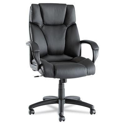 Alera US Alera? Fraze High-Back Swivel/Tilt Chair Black Leather