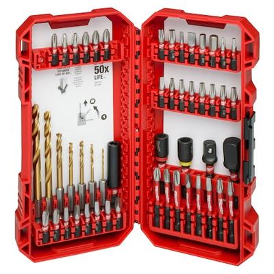 MILWAUKEE TOOL 48-32-4013 SHOCKWAVE Impact Duty Drill & Drive Set - 50PC