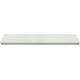 Adam Marble Hearth in White, 48 Inch