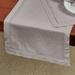 Corra Table Runner, 16 x 70, Gray