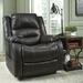 Darby Home Co Forreston 40" Wide Power Lift Assist Standard Recliner Polyester in Black/Brown | 44 H x 40 W x 35 D in | Wayfair DRBC1299 30329256