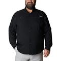 Columbia Men's Plus Tamiami II Long Sleeve Shirt, Black - Large