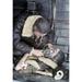 Close-up of a soldier putting an oxygen mask to an injured soldier s face Poster Print (18 x 24)