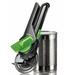 Simposh Can & Jar Opener Stainless Steel in Black/Gray | 2.3 W x 8 D in | Wayfair SP21