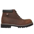 Skechers Men's Verdict Boots | Size 12.0 | Brown | Leather/Synthetic