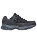 Skechers Men's Work Relaxed Fit: Cankton ST Sneaker | Size 11.0 | Black/Charcoal | Leather/Synthetic/Textile