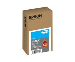 Epson 748XXL High-Yield Ink Cartridge - Cyan - T748XXL220