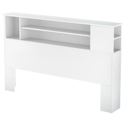 South Shore Fusion 3-Shelf Floor-Standing Bookcase - Pure white - 9007A1