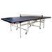 Butterfly Space Saver 22 Rollaway Regulation Size Foldable Indoor Table Tennis Table (22mm Thick) Legs in Blue | 30 H x 60 W x 108 D in | Wayfair