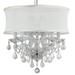 Crystorama 4415-CH-SMW-CLS Brentwood Swarovski Strass Crystal Mini Chandelier