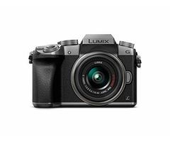 Panasonic LUMIX DMC-G7KS DSLM Mirrorless 4K Camera, 14-42 mm Lens Kit (Silver)