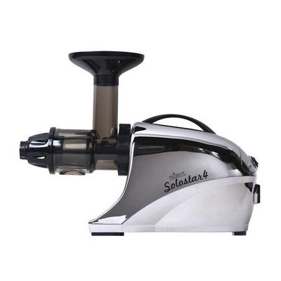 Tribest Solostar 4 Horizontal 57 RPM Slow Masticating Juicer with Dual-Stage Extraction Process