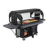 Cambro Versa Food Bars Ultra Series Cold Buffet with Casters Black, 5 screenshot. Refrigerators directory of Appliances.