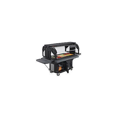 Cambro Versa Food Bars Ultra Series Cold Buffet with Casters Black, 5