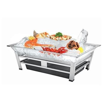 Cal-Mil 19W x 27D x 10H Large Ultimate Ice Housing Display Platinum 1 Ct