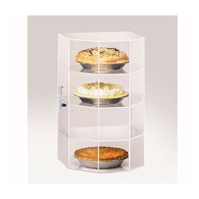 Cal-Mil 252 Acrylic Cake and Pie Bakery Display Case with Hexagonal Front - 4 Shelves 13 inch x 12 1