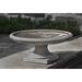 Campania International Montebello Birdbath Concrete, Copper in Green | 10.75 H x 25 W x 25 D in | Wayfair B-175-VE