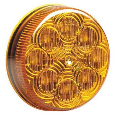 MAXXIMA M16280Y Clearance Marker Light,Amber,Round