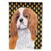 Carolines Treasures SC9194-FLAG-PARENT Cavalier Spaniel Blenheim Candy Corn Halloween Portrait Flag multicolor