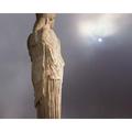 Sculptures of the Caryatid Maidens Support the Pediment of the Erecthion Temple Adjacent to the Parthenon Athens Greece Poster Print by Jaynes Gallery (17 x 14) (17 x 14)