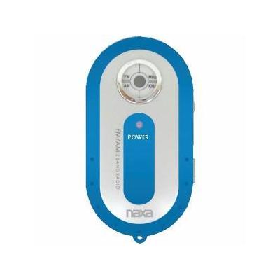 Naxa NR720BL AM/FM Mini Pocket Radio (Blue)