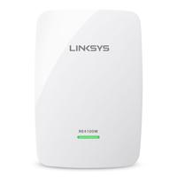 Linksys N600 PRO Wi-Fi Range Extender with Built-In Audio Speaker - White (RE4100W-4A)