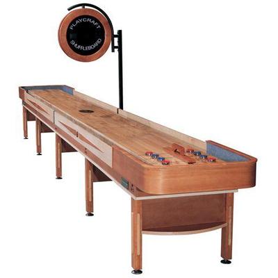 Generic Playcraft Telluride 22' Honey Pro-Style Shuffleboard Table