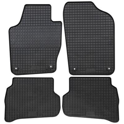PETEX Fußmattensatz schwarz - vorbereitet für Befestigungssystem SEAT 81310 Image