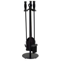 Uniflame UF 4 Pc Black Wrought Iron Fir