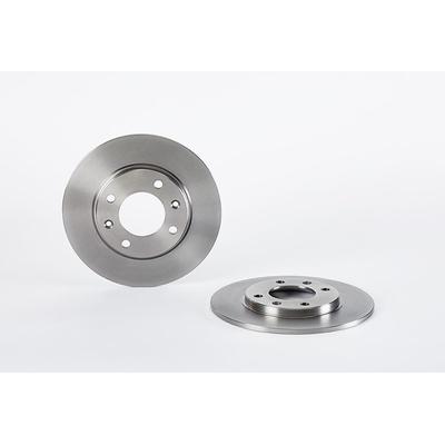 BREMBO Bremsscheibe hinten rechts links voll 247mm für PEUGEOT 1618862080 424699 4246H0 08.5573.10