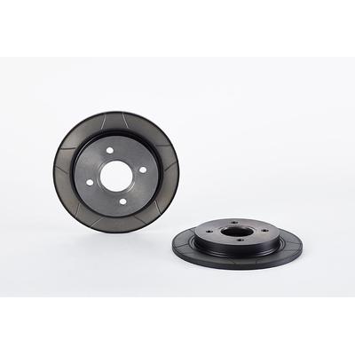 BREMBO Bremsscheibe MAX LINE hinten rechts links Geschlitzt 253mm für TVR FORD USA 4083484 1323621 1373781 08.4931.76