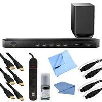 Sony HT-ST9 Hi-Res 7.1 Channel Sound Bar with Wireless Subwoofer Bundle