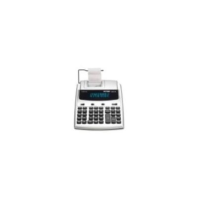 Victor 1225-3A Antimicrobial Desktop Calculator, 12-Digit Fluorescent, 2-Color Printing # VCT12253A