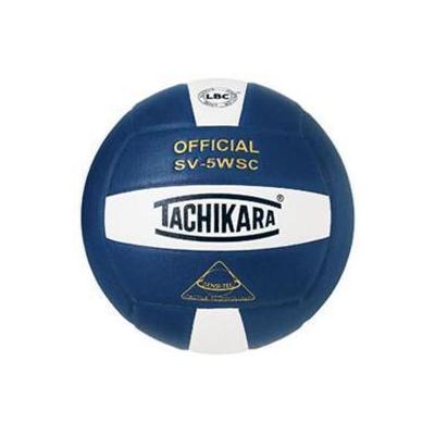 Tachikara SV5WSC.NYW Sensi-Tec Composite High Performance Volleyball - Navy-White