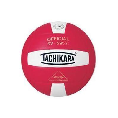 Tachikara SV5WSC.SCW Sensi-Tec Composite High Performance Volleyball - Scarlet-White