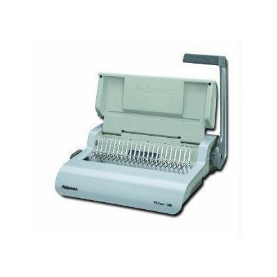 Fellowes SPR fel5006801-spellowes Pulsar Plus 300 Manual Comb Bndng Machine, White