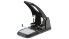 Swingline SWI74190 Extra Heavy-Duty Two-Hole Punch, 9/32" Holes, Black & Gray