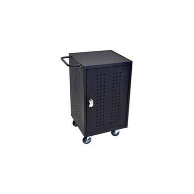 Luxor Luxor 20D X 26W Locking Steel Tablet Charging Cart - Black, LLTM30-B, LLTM30 B, LLTM30B LLTM30