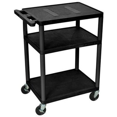 H. Wilson Endura Av Cart 3 Shelves LE34-B LE34B