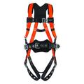 HONEYWELL MILLER T4577/UAK Full Body Harness, Vest Style, L/XL, Polyester,