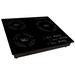 True Induction TI-3B 24 in. Triple Element Black Induction Glass- Portable Cooktop 3300W 858UL Cert. Tempered Glass/ | Wayfair