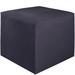 Brayden Studio® Premier 21" Wide Square Cube Ottoman Microfiber/Microsuede | 19 H x 21 W x 21 D in | Wayfair BRSD2125 25540560
